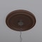 Ekena Millwork Traditional PVC Medallion (Canopies up to 11 1/2"), 19"OD x 3 1/2"ID x 1 1/2"P, Metallic Rust CMP19TRDRU - alternate 7